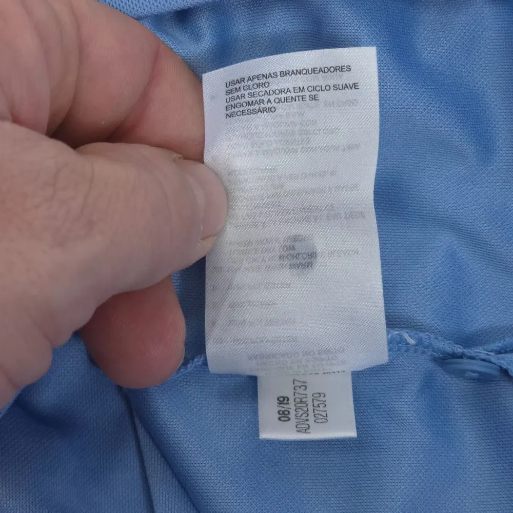 ADIDAS 3-Stripes Chest Golf Polo Men XL A324 Activewear Athleisure Normcore Gorp - Picture 7 of 15